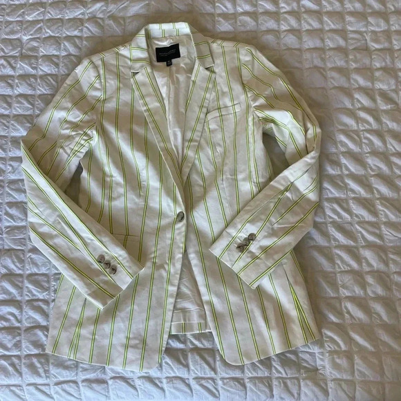 Banana Republic stripe blazer - Picture 1 of 9